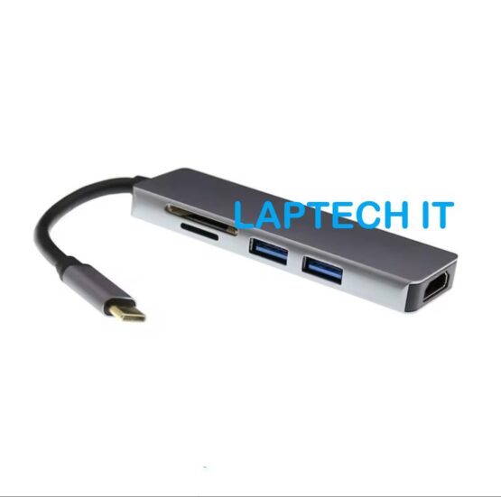 High Quality 5 in 1 USB Type C Hub with 4K HDMI SD TF Card Reader and 2 Ports USB 3.0 for MacBook Pro - Image 6